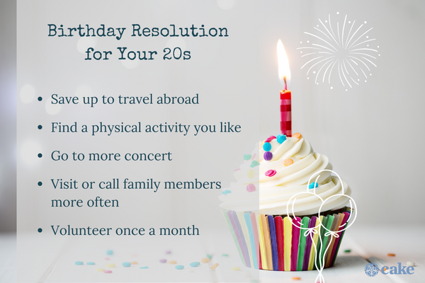 Birthday Resolution Ideas for Your 20s
